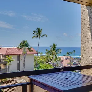 Kona Pacific Top Floor Retreat Ocean View And Pool! Apartment